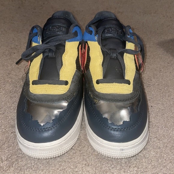 Nike Air Force 1 Low BHM Black History Month 2020 CT5534-001 Size 10 - Picture 4 of 8